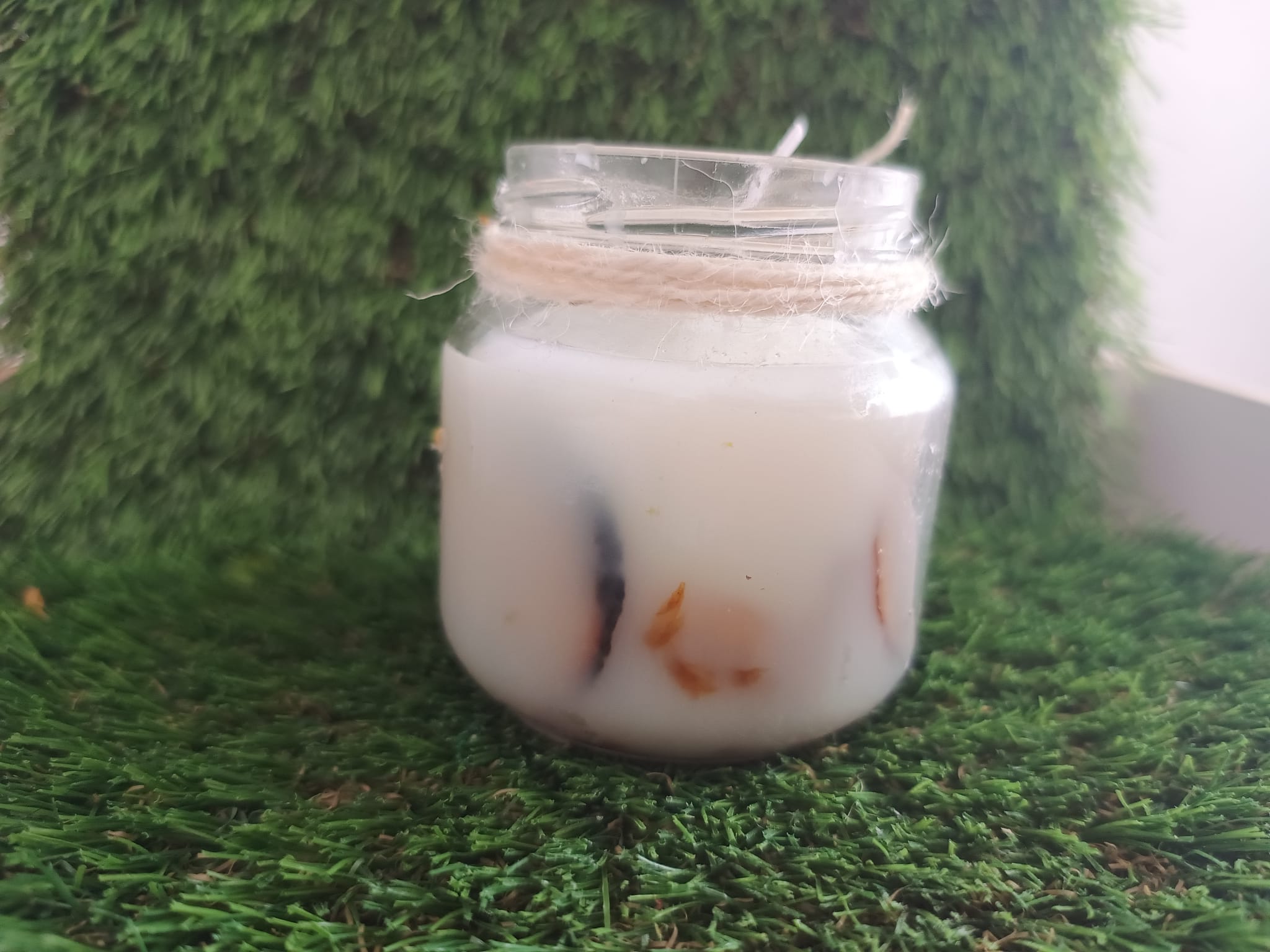 Vela aromática naranja y canela